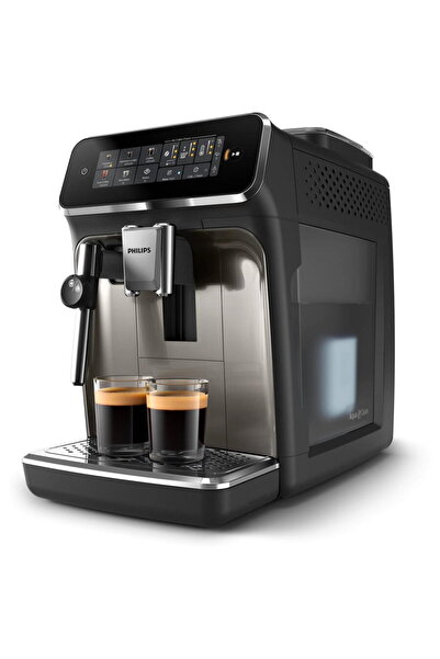Philips EP3326/90, 1500 W, 1.8 l, 15 bar, Negru/Argintiu