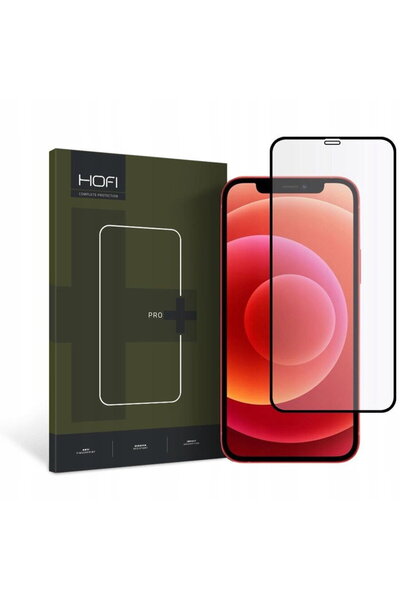 HOFI STICLA SECOLABILĂ FULL PRO+ PENTRU IPHONE 12 / 12 PRO NEGRU