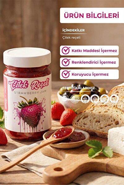 Kocaseyit Yöresel Çilek Reçeli 400 Gr