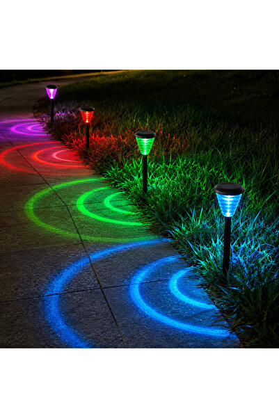 LumiSolar Комплект от 6 LED градински лампи със сензор