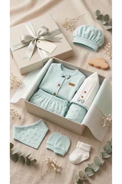 babyist • Babynova Premium 8’li Bebek Hastane Çıkışı Seti