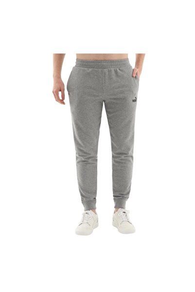 Puma 682608-03 Ess No. 1 Logo Sweatpants Erkek Eşofman Altı Gri