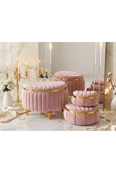 Duru Çeyiz Sandıkları Havana Çeyiz Paket 3 Lü