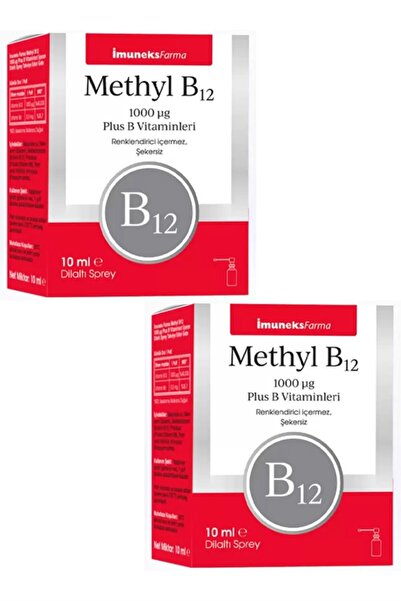 Imuneks İmuneks Methyl B12 10 ml 2'Lİ