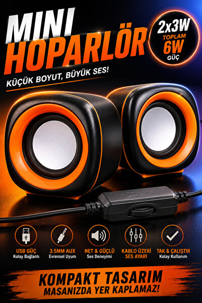 nelerbulurum yüksek kalite tak çalıştır Ses ayarlanabilir Pc Laptop Tv Uyumlu...
