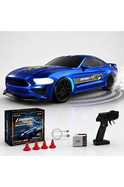 Timebox Mașină de jucărie RC pentru drift, 4WD, cu telecomandă, viteză mare, ...