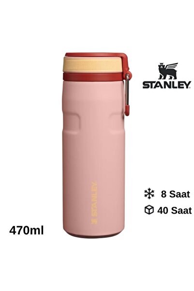 Stanley The IceFlow™ Bottle Twist Flip 0.47L / 16oz Peach Rose