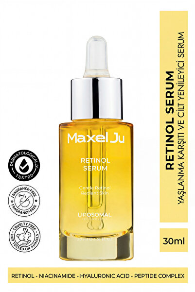MAXEL JU Retinol Serum Anti-Aging and Skin Renewal Serum (30ml)