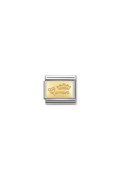 NOMİNATİON Composable Classic Dekoratif Link - Gravür - Kraliçe - (49 Queen) ...