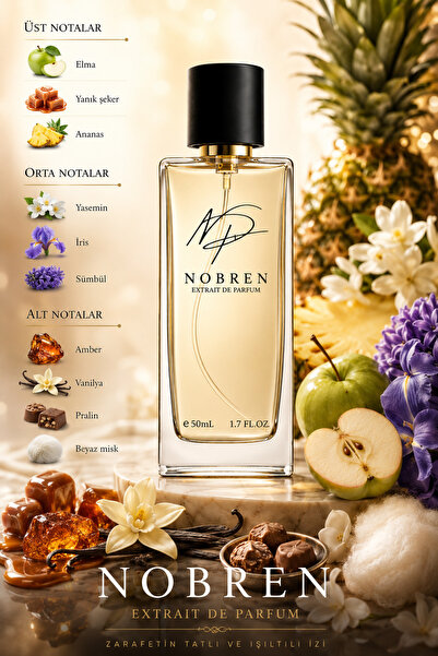 Nobren Parfüm Kadın Parfüm 50 ml C4 – Yoğun ve Kalıcı Tatlı Koku, Candy Koku ...