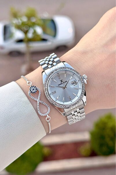 Daniel Klein Gray Color 32.5 mm Women's Wristwatch Same as Pictured