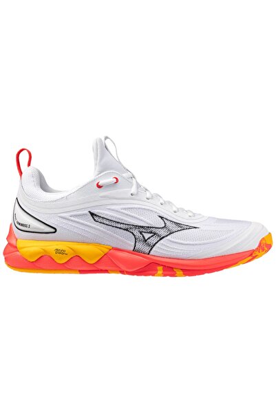 MIZUNO Ghete de volei Wave Luminous 3 FW 2025-Alb/Portocaliu-44