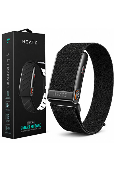 HEATZ سوار ذكي HW34 مع مراقبة صحة القلب (ECG)، أكثر من 120 وضعًا رياضيًا، مقا...