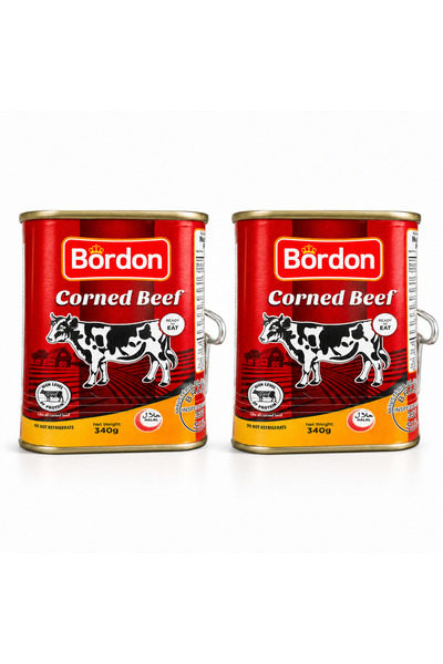 Bordon CORNED BEEF *MEAT* 320 gr X 2ADET