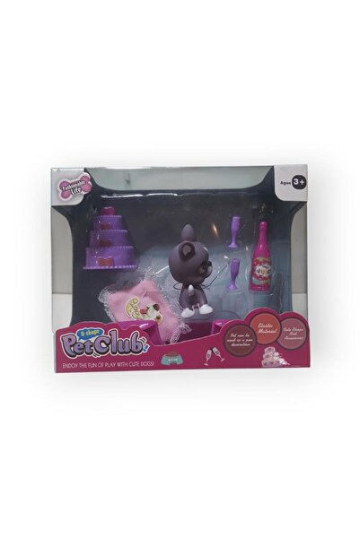 KIZILKAYA Pet Club Dog Bedroom and Bathroom Play Set
