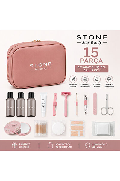Stone Ready Kit KADIN Seyahat ve Kişisel Bakım Seti- Seyahat Kiti - Seyahat Ç...
