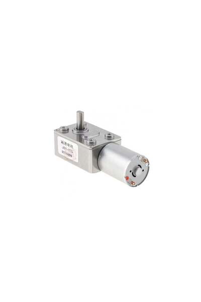 Meon Robotik Otomasyon JGY370 12V 210 Rpm Redüktörlü L Tipi Yüksek Torklu Dc ...