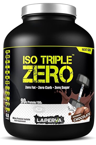 Laperva Iso Triple Zero Next Generation Whey Protein, Gourmet Chocolate, 4 LB