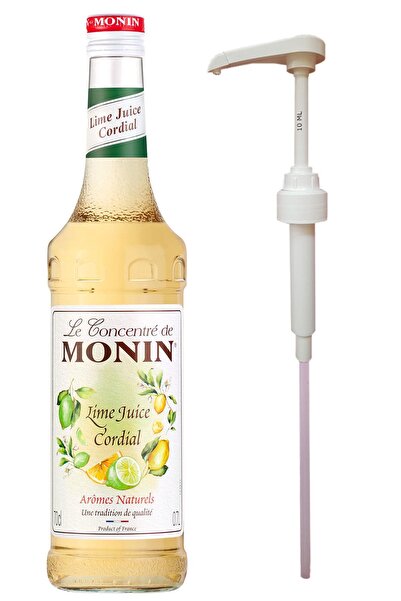 Monin Lime Juice/Misket Limonu (700ml) + Şurup Pompası