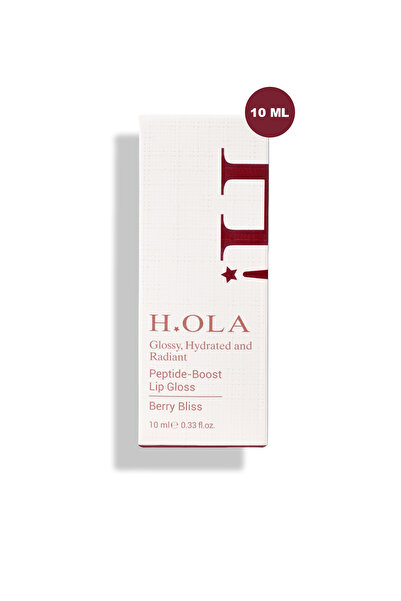 h.OLA Lip Gloss | Dudak Parlatıcısı | Kalıcı, Yüksek Pigmentli | Peptide-boos...