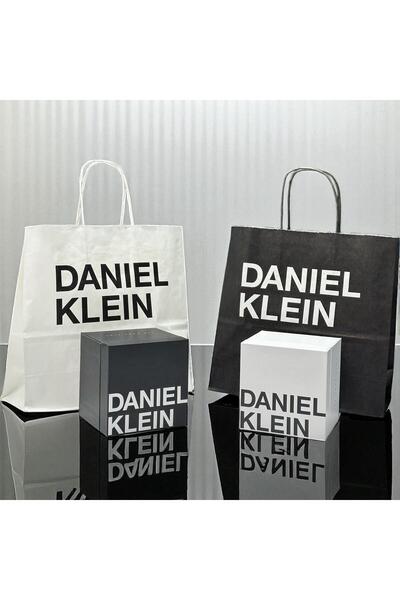 Daniel Klein ساعة يد نسائية بتصميم خاص مقاومة للماء بطول 3 أمتار من الفولاذ + سوار VS.BLKT.0594