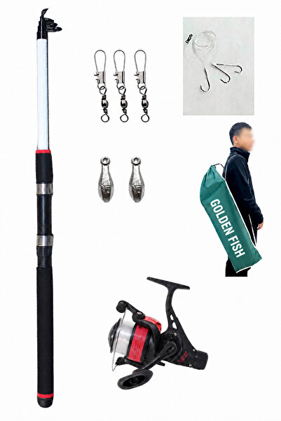 OLTAMİX 240 Cm Kaliteli Kamış Hs450 Makina Olta Seti Hobi Kıyı Seti Çocuk Set...