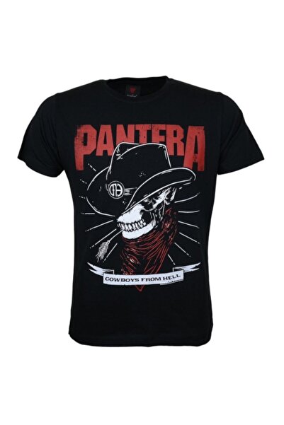 StüdyoÜmitTişört Pantera Cowboys From Hell - Μεταλλικό μπλουζάκι με στάμπα απ...