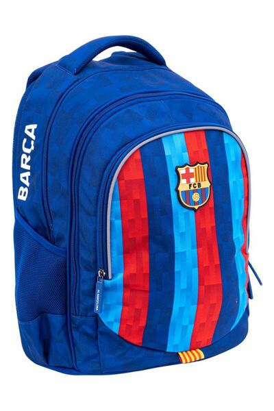 Astra Rucsac școlar cu 3 compartimente Barcelona AB340 Astrabag Albastru/Roșu