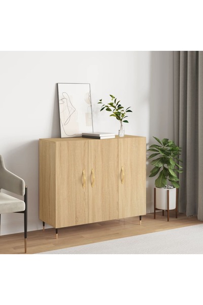 Concept Servantă, stejar sonoma, 90x34x80 cm, lemn compozit