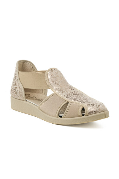 Green Life Kadın / Kız Sandalet 169 STRETCH WOMEN'S FOOTWEAR Beige