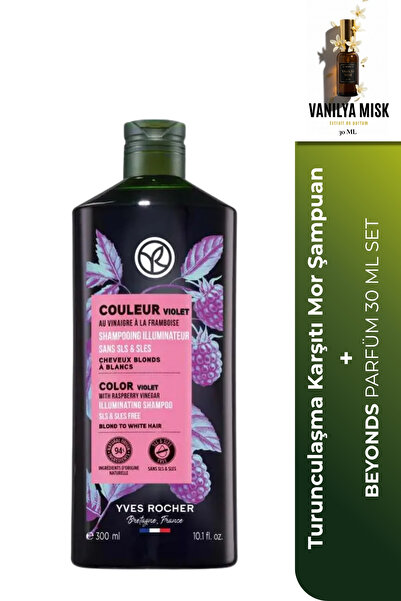 Yves Rocher 300 ml Purple Shampoo Anti-Orange Care for Colored Hair
