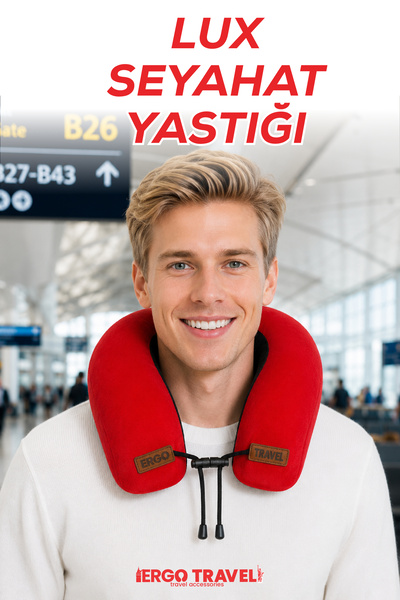 Viscofoam Lux Ortopedik Seyahat Yastığı Visco Boyun Destekli Seyahat Yastığı ...