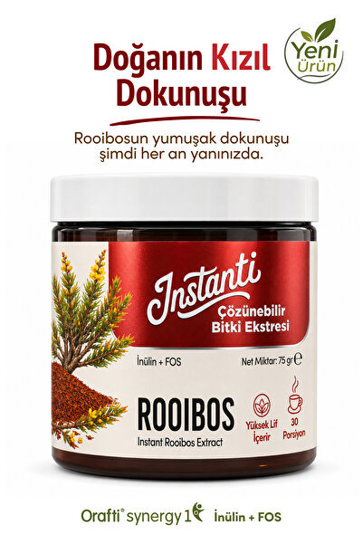 anti Instanti Rooibos Çözünebilir Bitki Ekstresi | İnülin + FOS | Yüksek Lif ...