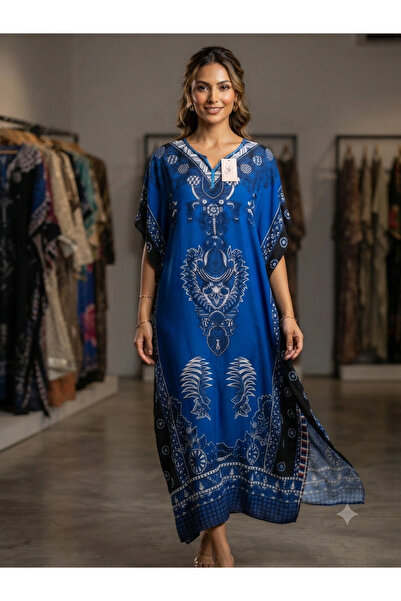 Aashiv's Collection فستان نسائي مقاس كبير