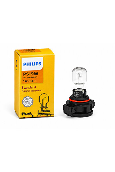 Philips PS19W PG20/1 12V 19W Sis Farı ve Gündüz Farı Ampulü Orijinal Tekli
