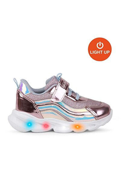 BUCKHEAD ÇOCUK IŞIKLI CIRTLI GÜNLÜK AYAKKABI BUCK4430 GLOSSY SHINY