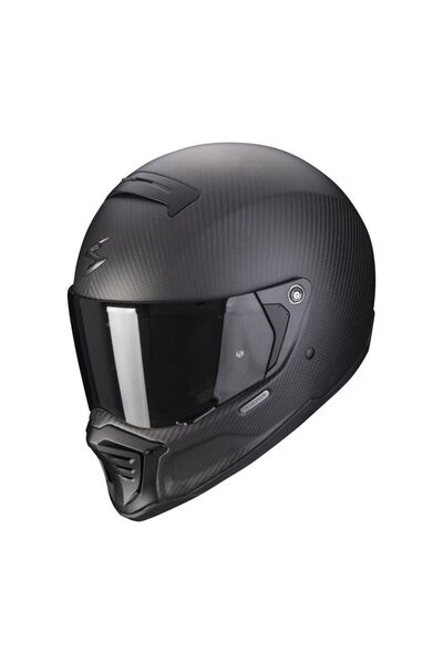 Scorpion EXO HX1 Carbon SE Retro Motosiklet Kaskı Mat Siyah