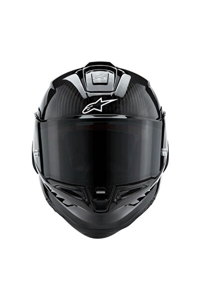 Alpinestars Supertech R10 Carbon Spor Motosiklet Kaskı Siyah