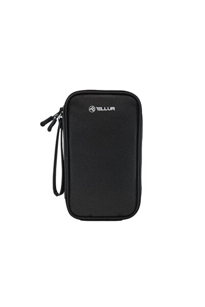 TELLUR Bag for Cable and Accessory Organization, 21 x 12.5 x 6 cm, Polyester,...