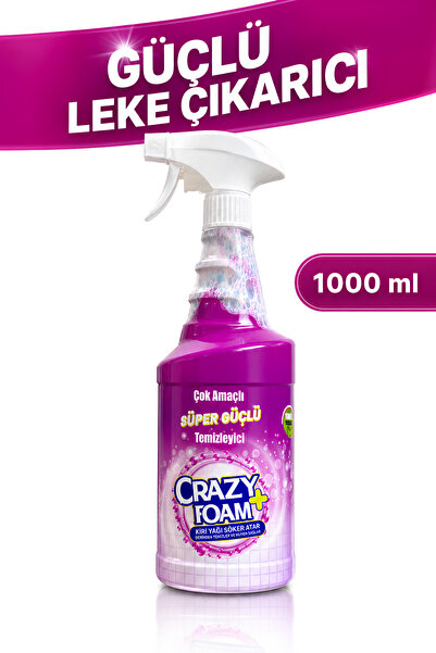 CRAZY FOAM PLUS - ÜSTÜN YÜZEY TEMİZLİĞİ ( 1 Lt )