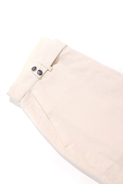 no7man Lyon Beige 100% Cotton Men's Trousers