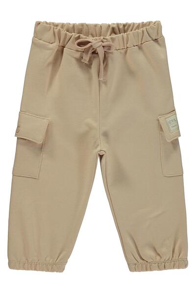 Civil Baby Civil Basic Timeless Cargo Pocket Pack 6-18 Months Sweatpants - Br...
