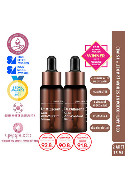 Dr.Different Ceq Anti-oxidant Serum - %15 Saf C Vitamini Içeren Leke Karşıtı ...