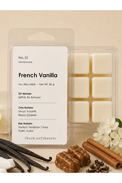Moods and Moments Buhurdanlık Koku Tabletleri %100 Soya Wax Melts Buhurdanlık...
