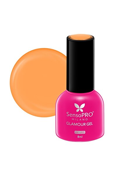 SensoPRO Milano Ημιμόνιμο Βερνίκι Νυχιών Glamour Gel 8ml, Μέλι Μανούκα # 39