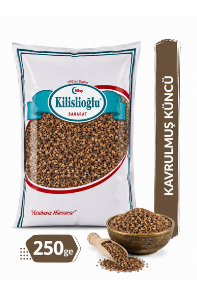 KİLİSLİOĞLUBAHARAT Kavrulmuş Küncü 250 Gram | Siyah Susam | Kahverengi Susam