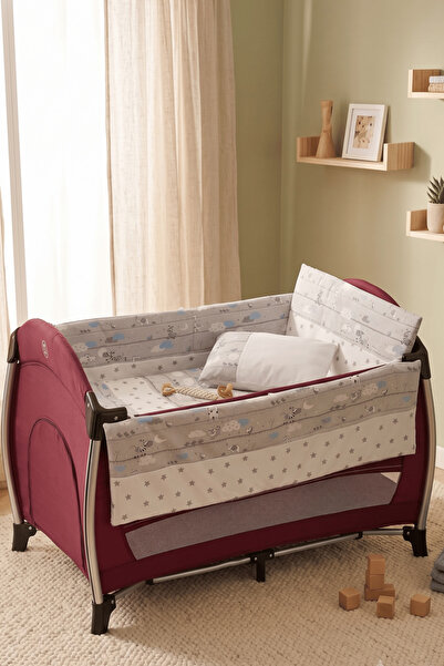 Kista Baby Giraffe Oyun Parkı Bebek Uyku Seti (6'lı Set)
