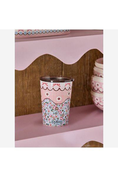 CATH KIDSTON Fields Pink Stainless Steel Mug 375 ml