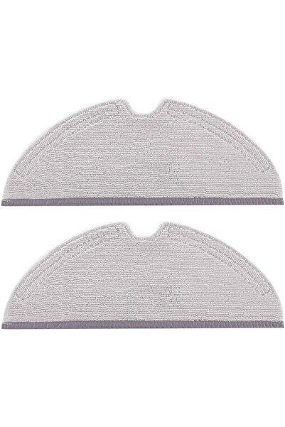 Roborock Beige S6 Robot Vacuum Cleaner 2-Piece Mop Cloth-Full Surface-Roborge...