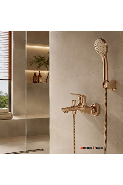 KALE Tandem Rose Gold Banyo Bataryası